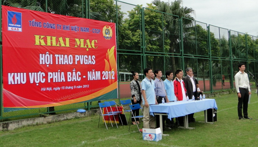 Hội thao PV GAS khu vực phía Bắc - Năm 2012