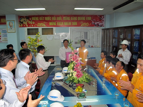 Welcome Tet on gas facilities