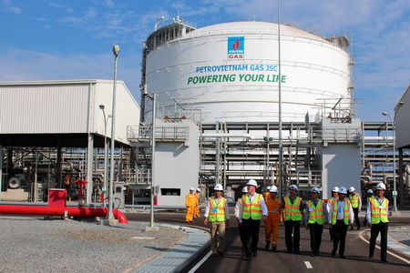 Khánh thành dự án kho chứa LPG lạnh Thị Vải Khánh thành dự án kho chứa LPG lạnh Thị Vải