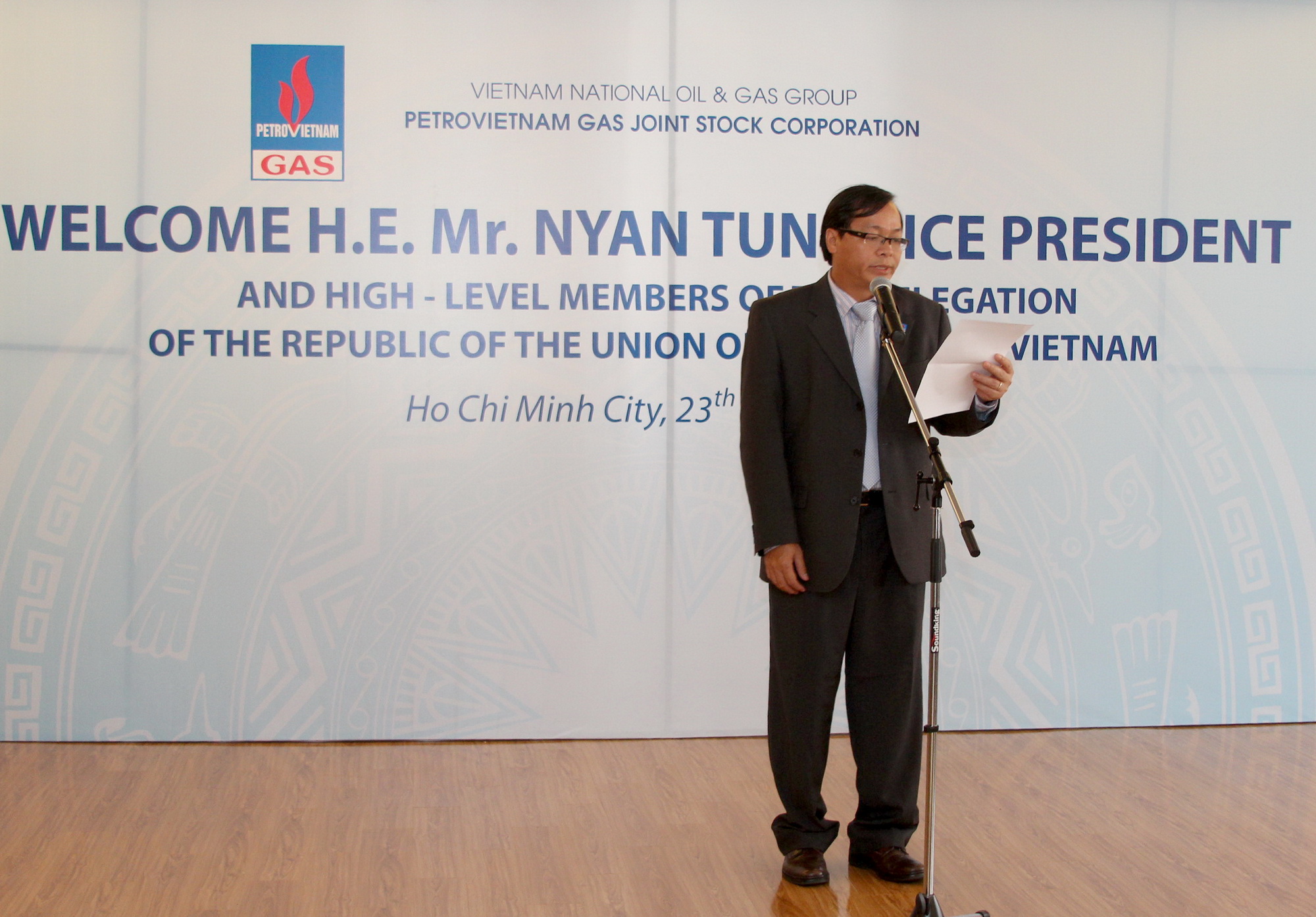 Vice President of Myanmar to visit PV Gas Vice President of Myanmar to visit PV Gas