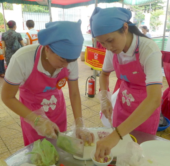 Hội thi “Phụ nữ Dầu khí với văn hóa ẩm thực”