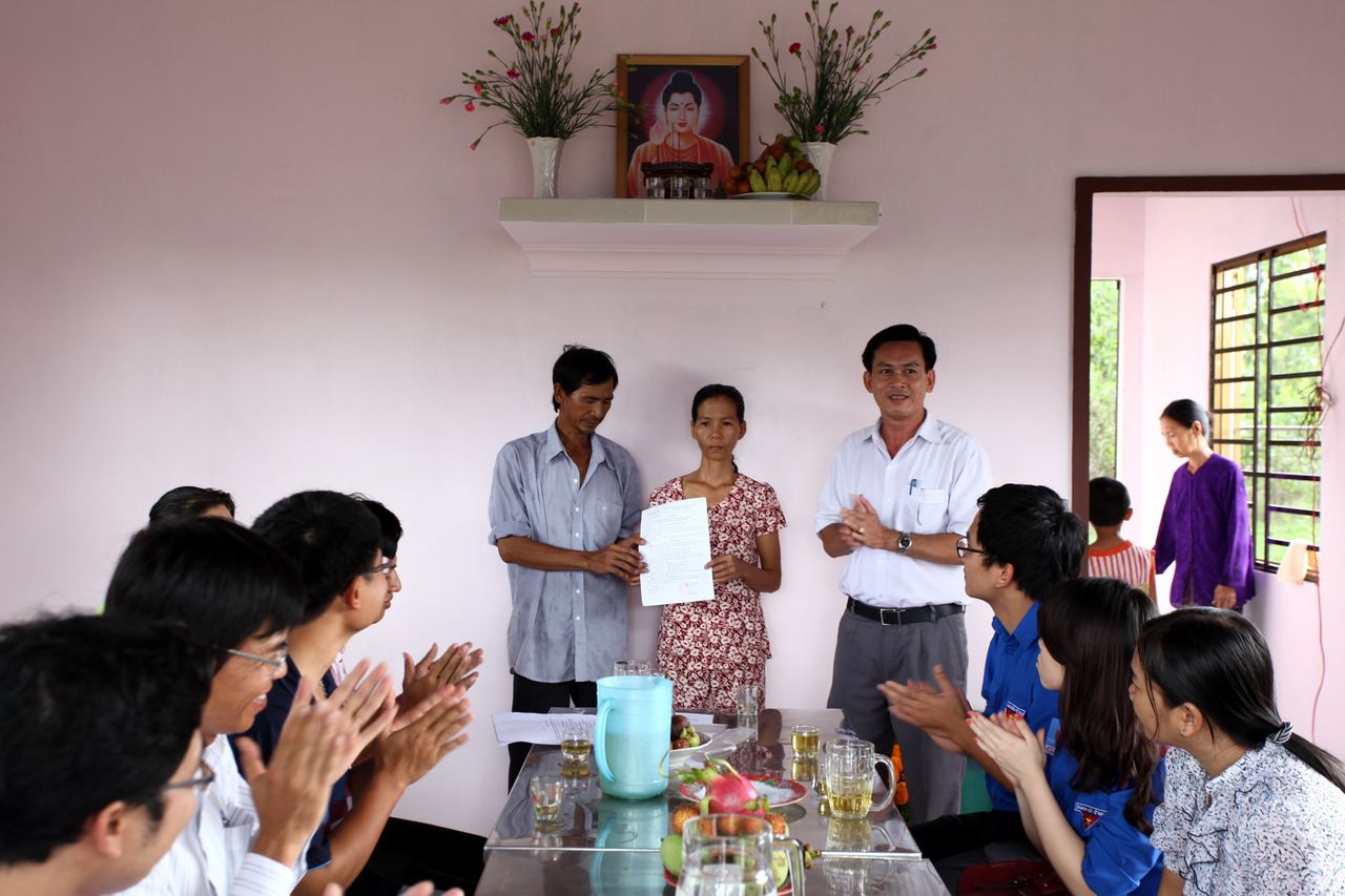 KDK bàn giao nhà tình thương