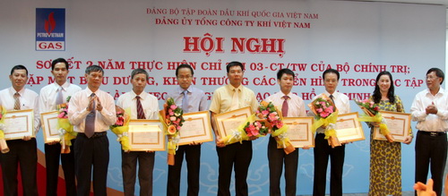 PV GAS tổ chức hội nghị sơ kết 2 năm thực hiện Chỉ thị số 03-CT/TW