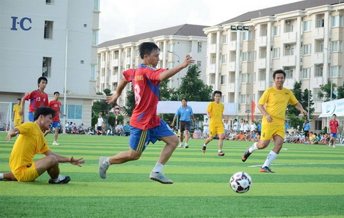 Công ty Khí Cà mau lần thứ 4 vô địch giải bóng đá ngành Dầu khí khu vực ĐBSCL năm 2013 Công ty Khí Cà mau lần thứ 4 vô địch giải bóng đá ngành Dầu khí khu vực ĐBSCL năm 2013