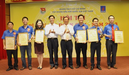 Thí sinh PV GAS đạt giải Nhất Hội thi Bí thư Chi đoàn giỏi PVN - 2013 Thí sinh PV GAS đạt giải Nhất Hội thi Bí thư Chi đoàn giỏi PVN - 2013