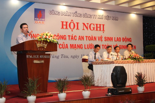 Công đoàn PV GAS lần đầu tiên trong toàn ngành tổ chức Hội nghị Tổng kết công tác An toàn – Vệ sinh Lao động Công đoàn PV GAS lần đầu tiên trong toàn ngành tổ chức Hội nghị Tổng kết công tác An toàn – Vệ sinh Lao động