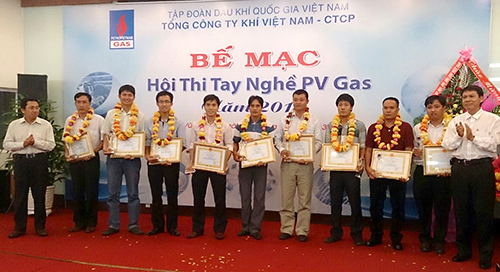 Hội thi tay nghề PV Gas lần thứ 2-2013 Hội thi tay nghề PV Gas lần thứ 2-2013