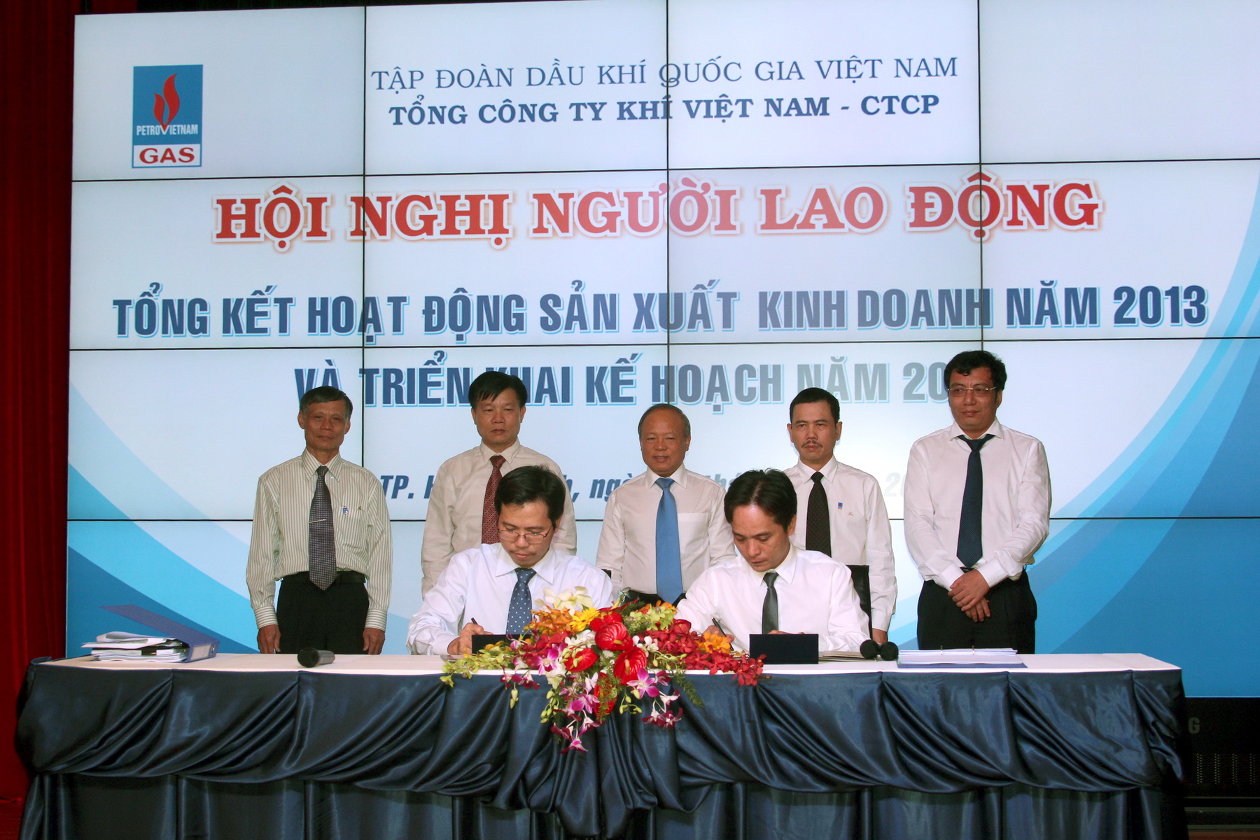 PV Gas tổ chức hội nghị người lao động,tổng kết hoạt động SXKD năm 2013 - triển khai kế hoạch năm 2014