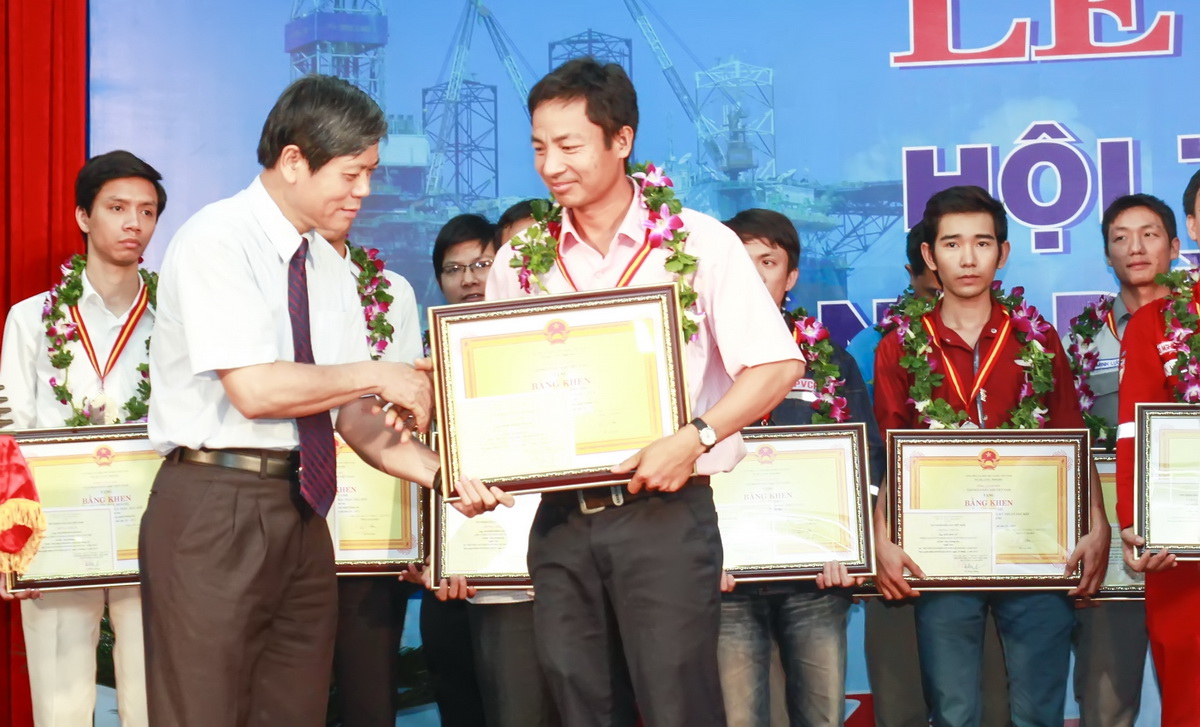 Tổng công ty Khí Việt Nam đạt thành tích cao tại Hội thi tay nghề Dầu khí lần 3 - năm 2013