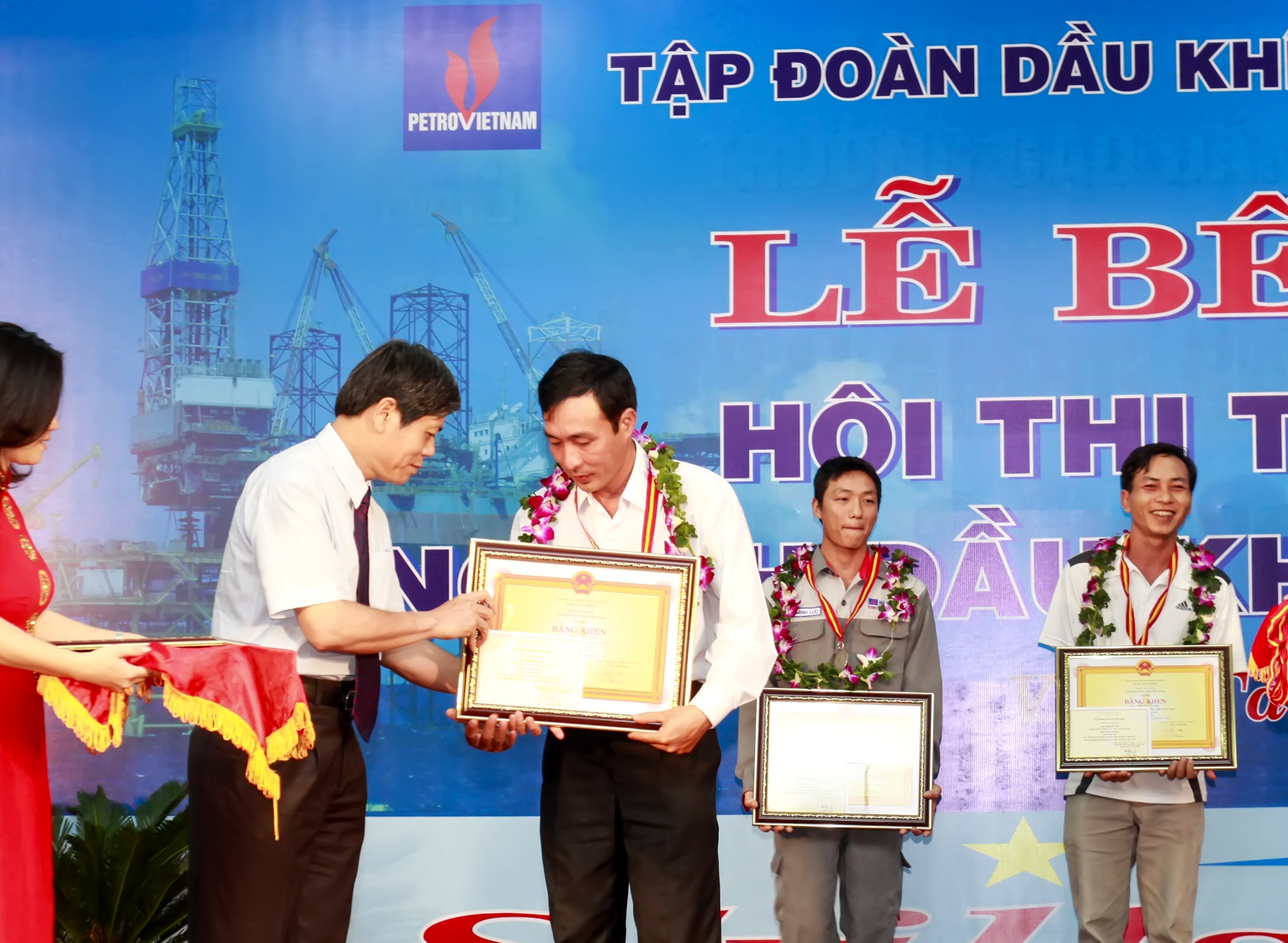 Tổng công ty Khí Việt Nam đạt thành tích cao tại Hội thi tay nghề Dầu khí lần 3 - năm 2013