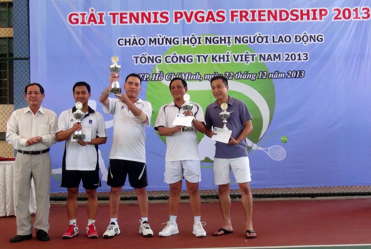 Giải TENNIS PVGAS FRIENDSHIP 2013
