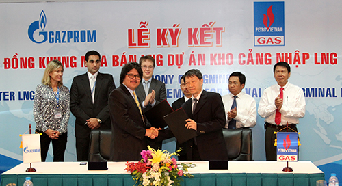 Lễ ký kết hợp đồng khung mua bán LNG Lễ ký kết hợp đồng khung mua bán LNG
