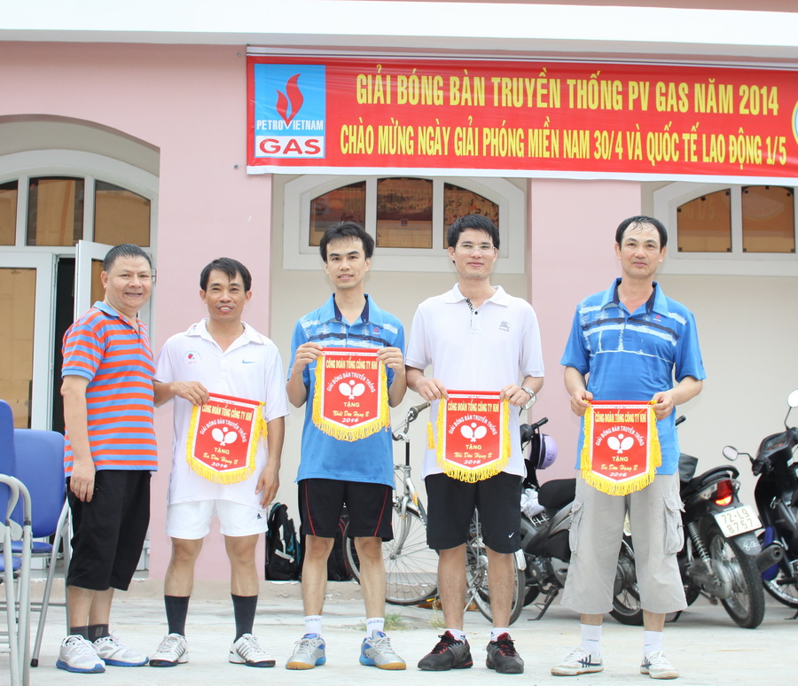 Giải bóng bàn Hội thao PV Gas 2014