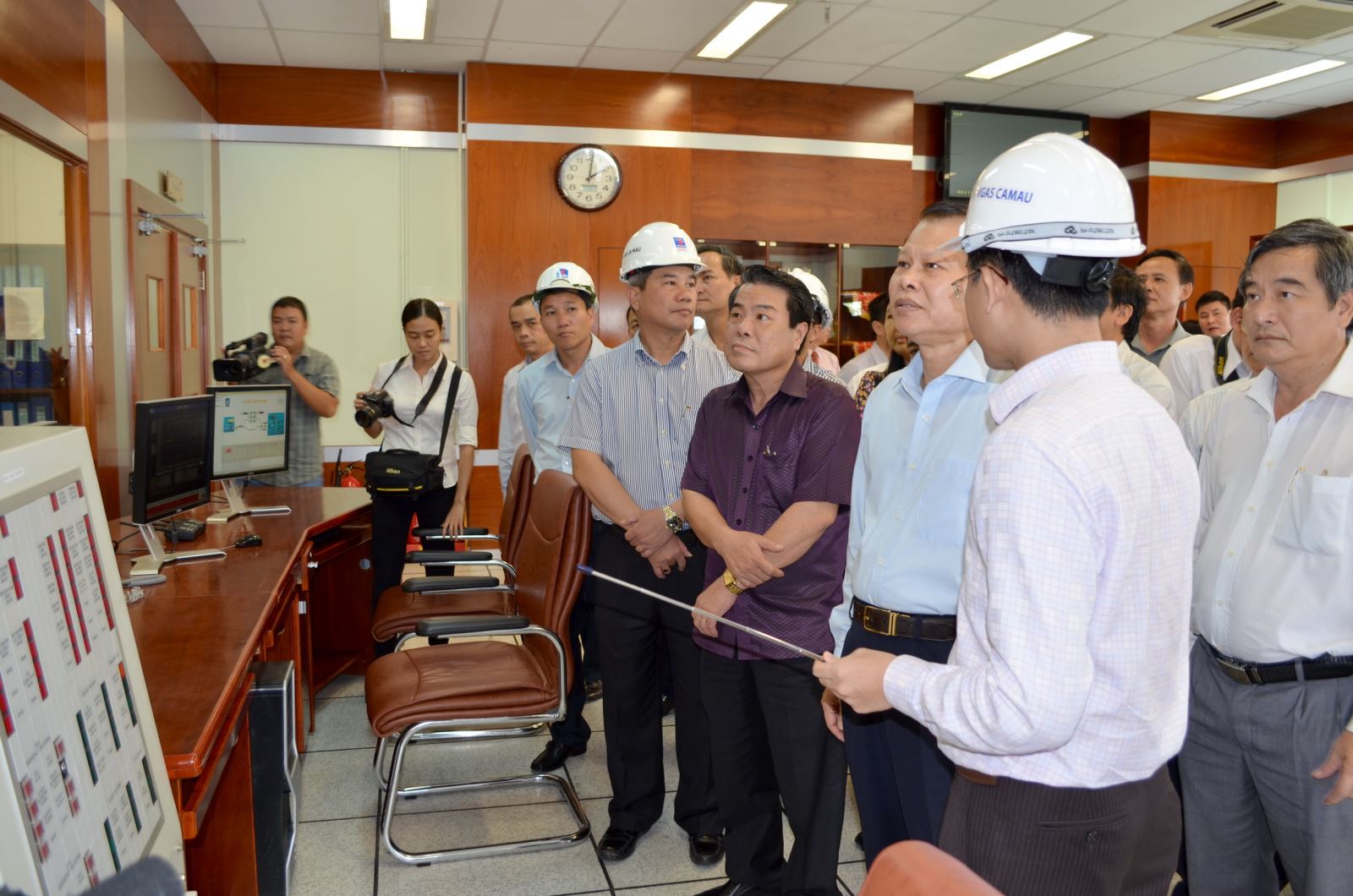 Top leaders visited and worked at PV GAS