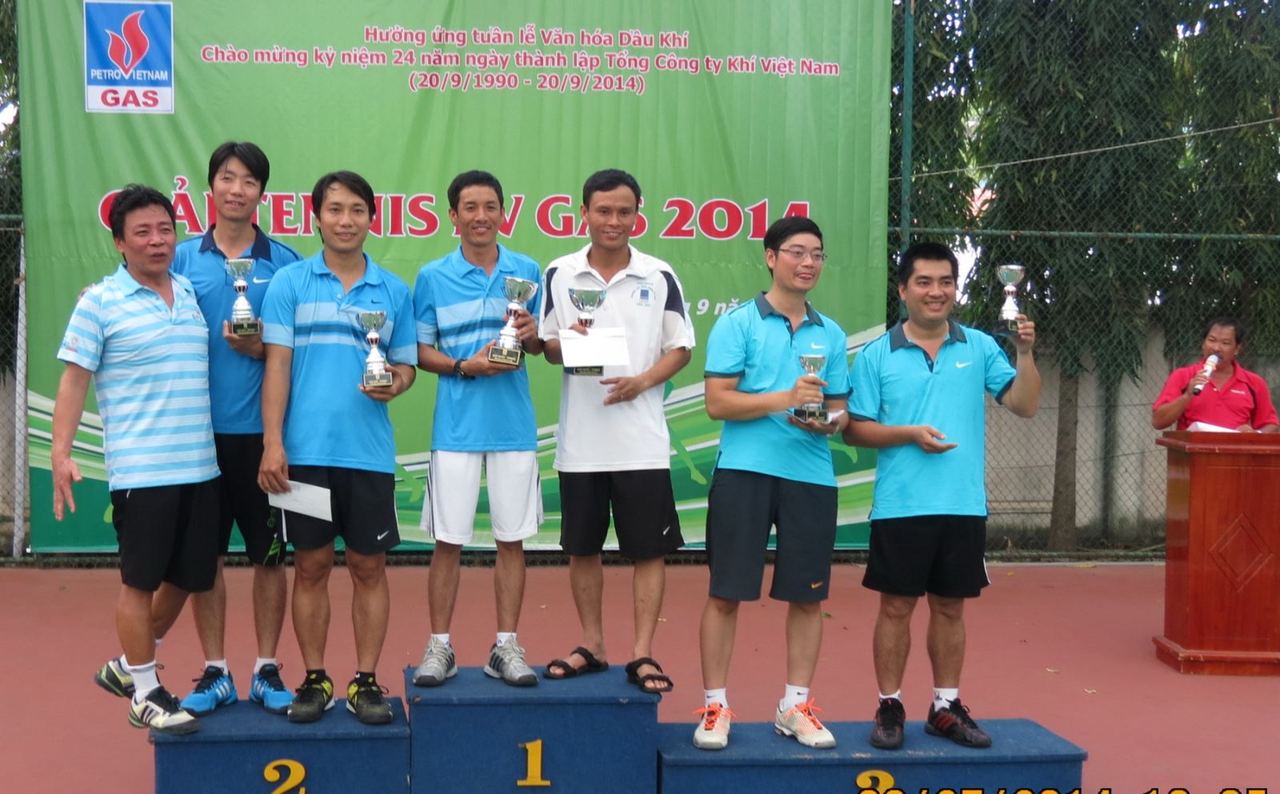 Giải Tennis truyền thống PV Gas 2014