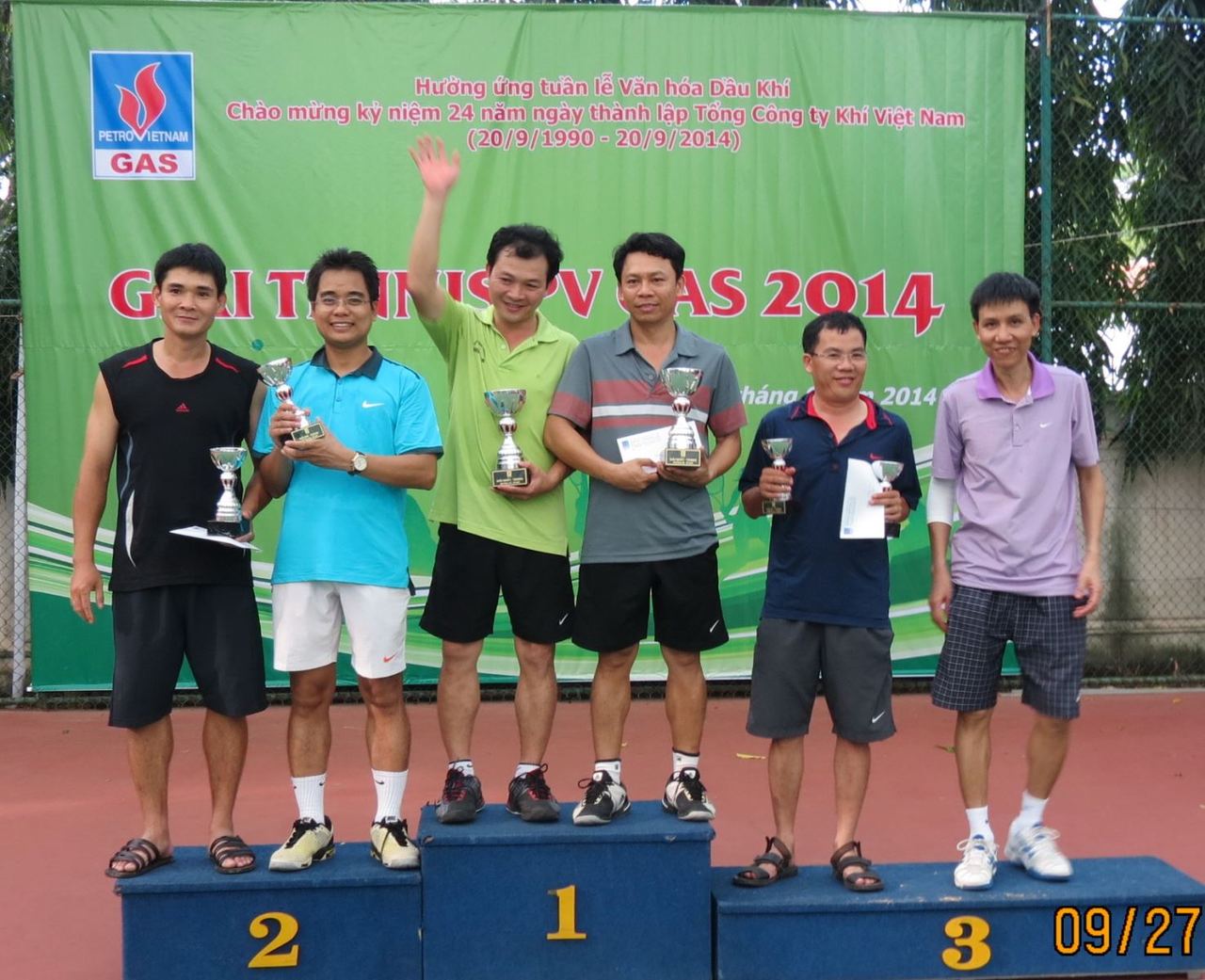 Giải Tennis truyền thống PV Gas 2014