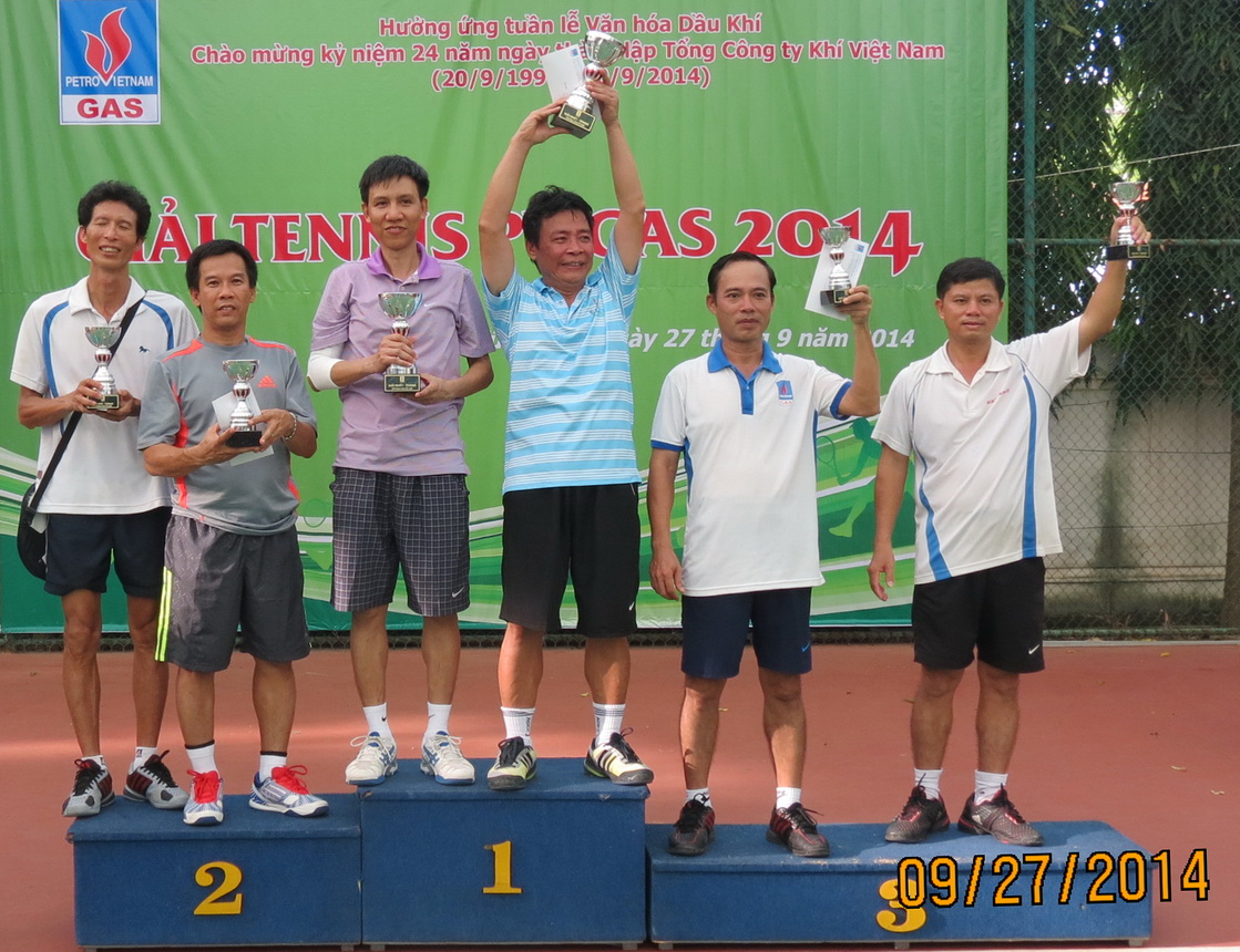 Giải Tennis truyền thống PV GAS 2014
