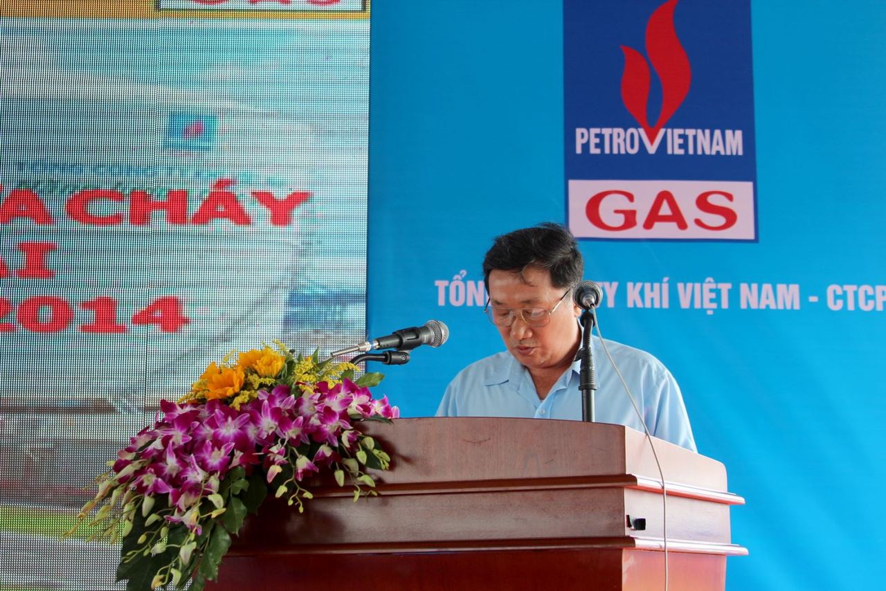 Diễn tập phương án chữa cháy tại Kho cảng PV Gas Vũng Tàu