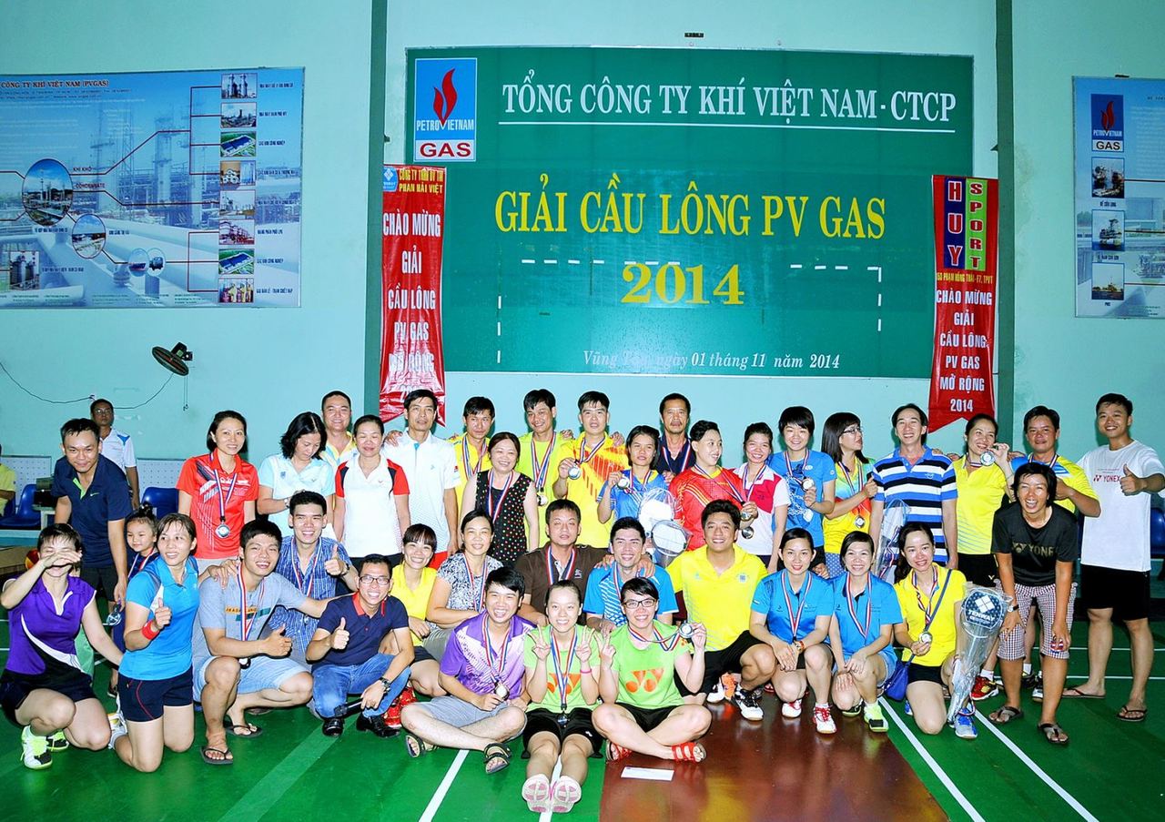Giải cầu lông PV Gas mở rộng năm 2014
