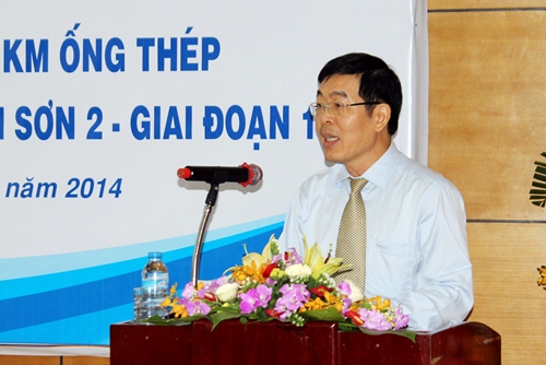 Lễ phát động thi đua “Hoàn thành sản xuất 153km ống thép Dự án Nam Côn Sơn 2 – giai đoạn 1” Lễ phát động thi đua “Hoàn thành sản xuất 153km ống thép Dự án Nam Côn Sơn 2 – giai đoạn 1”