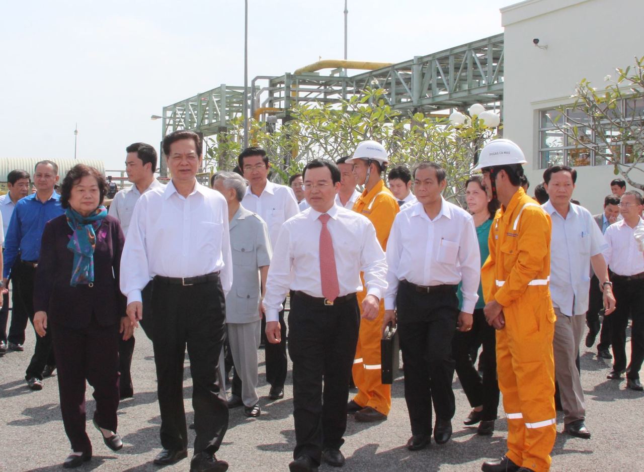 PVN và PV Gas tổ chức chào mừng vận chuyển an toàn 10 tỷ m3 khí PM3-CAA và khởi công xây dựng Nhà máy Xử lý Khí Cà Mau