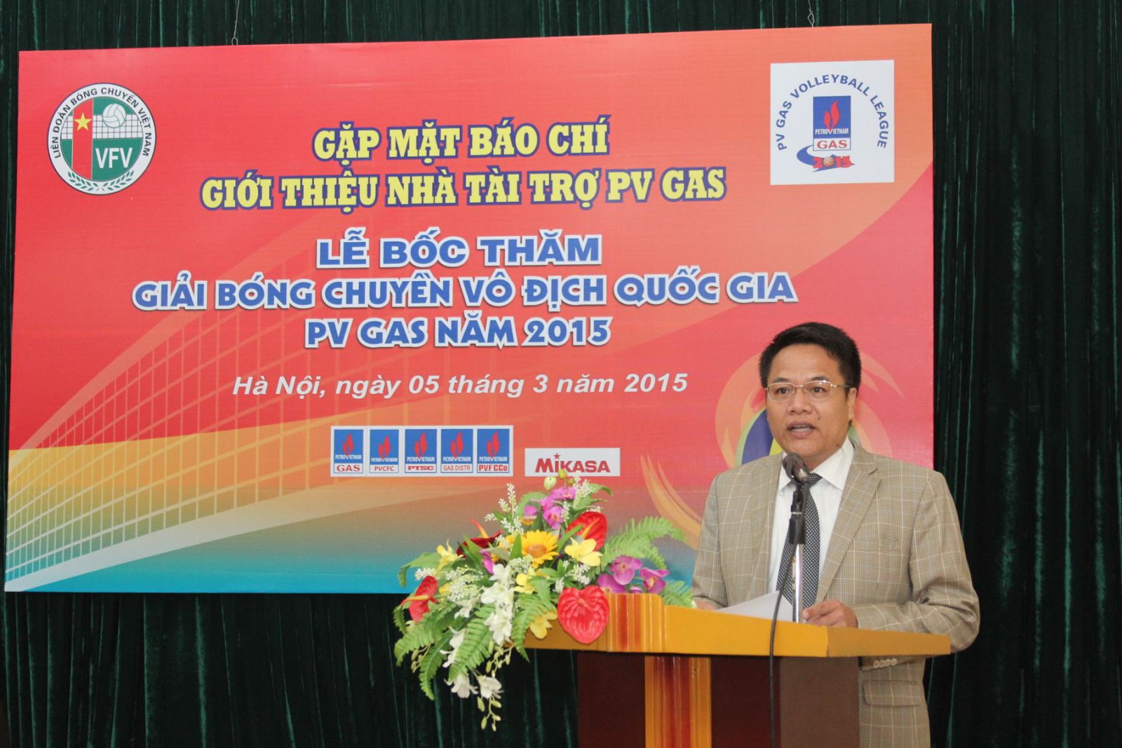 PV Gas trở thành nhà tài trợ độc quyền giải bóng chuyền quốc gia 2015 PV Gas trở thành nhà tài trợ độc quyền giải bóng chuyền quốc gia 2015