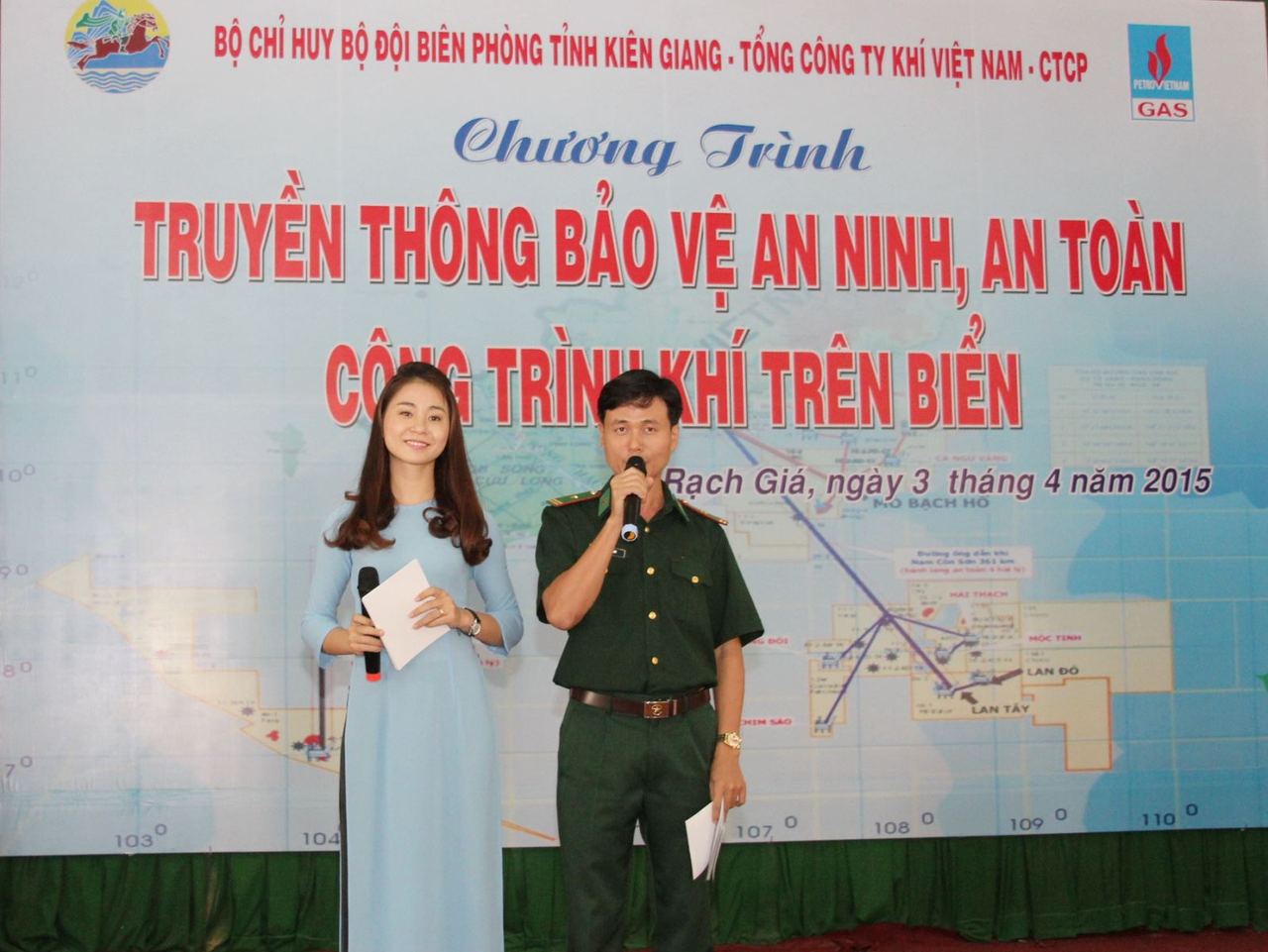 PV GAS tổ chức truyền thông bảo vệ an ninh, an toàn đường ống dẫn khí trên biển năm 2015
