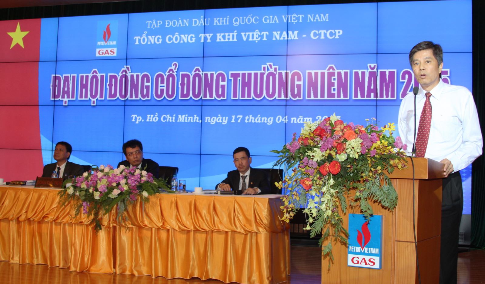 Cuộc họp Đại hội đồng cổ đông thường niên năm 2015 của Tổng công ty Khí Việt Nam – CTCP