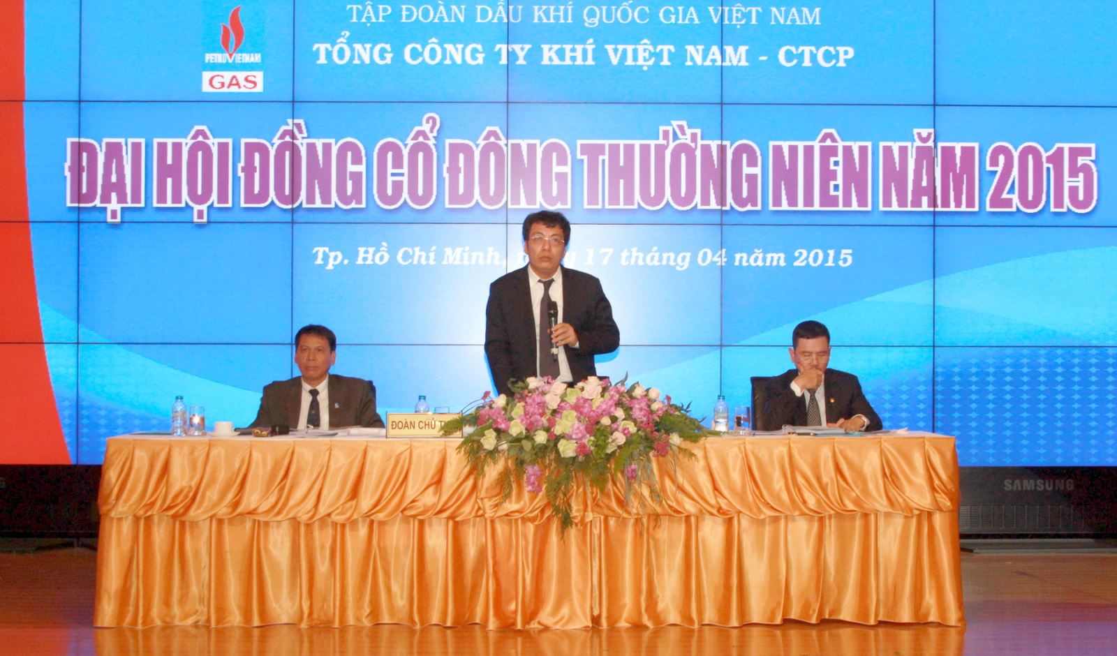 Cuộc họp Đại hội đồng cổ đông thường niên năm 2015 của Tổng công ty Khí Việt Nam – CTCP