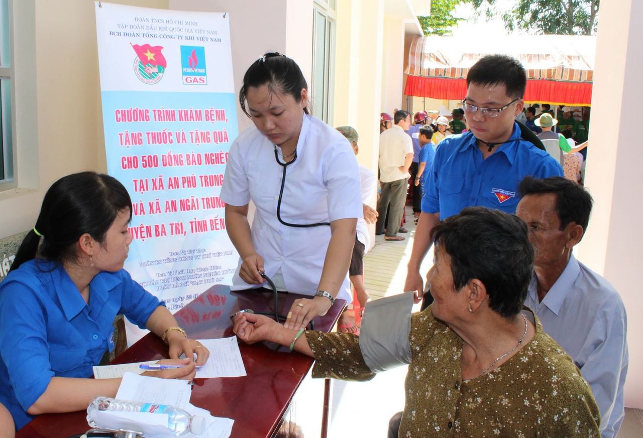 PV GAS hưởng ứng chiến dịch “Tình nguyện Hè 2015” tại Bến Tre