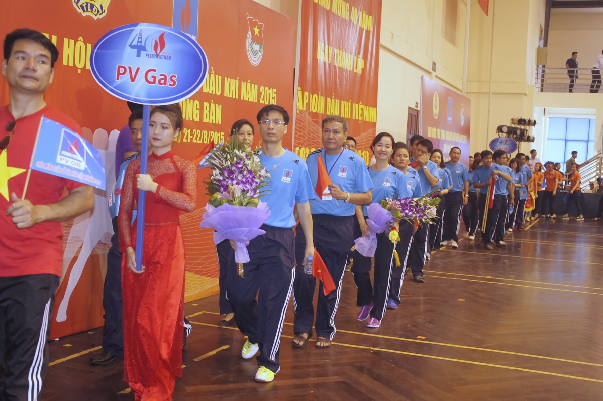 PV GAS tham gia Tuần lễ Văn hóa Dầu khí lần thứ VIII và Đại hội Thể thao ngành Dầu khí năm 2015 PV GAS tham gia Tuần lễ Văn hóa Dầu khí lần thứ VIII và Đại hội Thể thao ngành Dầu khí năm 2015