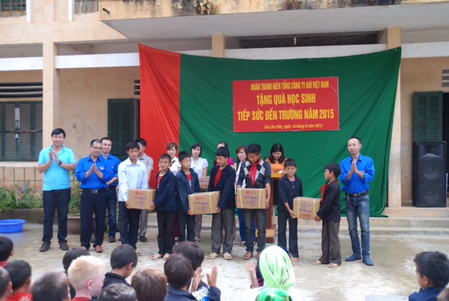 Đoàn Thanh niên Tổng công ty Khí Việt Nam triển khai Chương trình "Tiếp sức đến trường năm 2015"