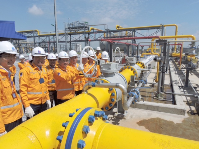 PV GAS đưa dòng khí đầu tiên vào Tiền Hải - Thái Bình: Dự án hệ thống thu gom và phân phối khí mỏ Hàm Rồng và mỏ Thái Bình lô 102 & 106 giai đoạn 1