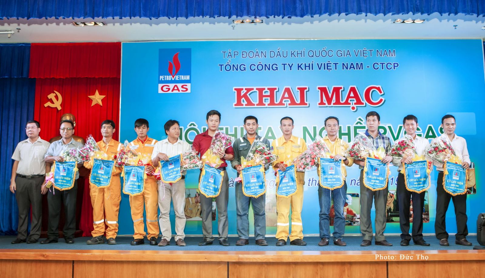 Tổng công ty Khí Việt Nam tổ chức Hội thi tay nghề Dầu khí cấp Tổng công ty năm 2015 Tổng công ty Khí Việt Nam tổ chức Hội thi tay nghề Dầu khí cấp Tổng công ty năm 2015