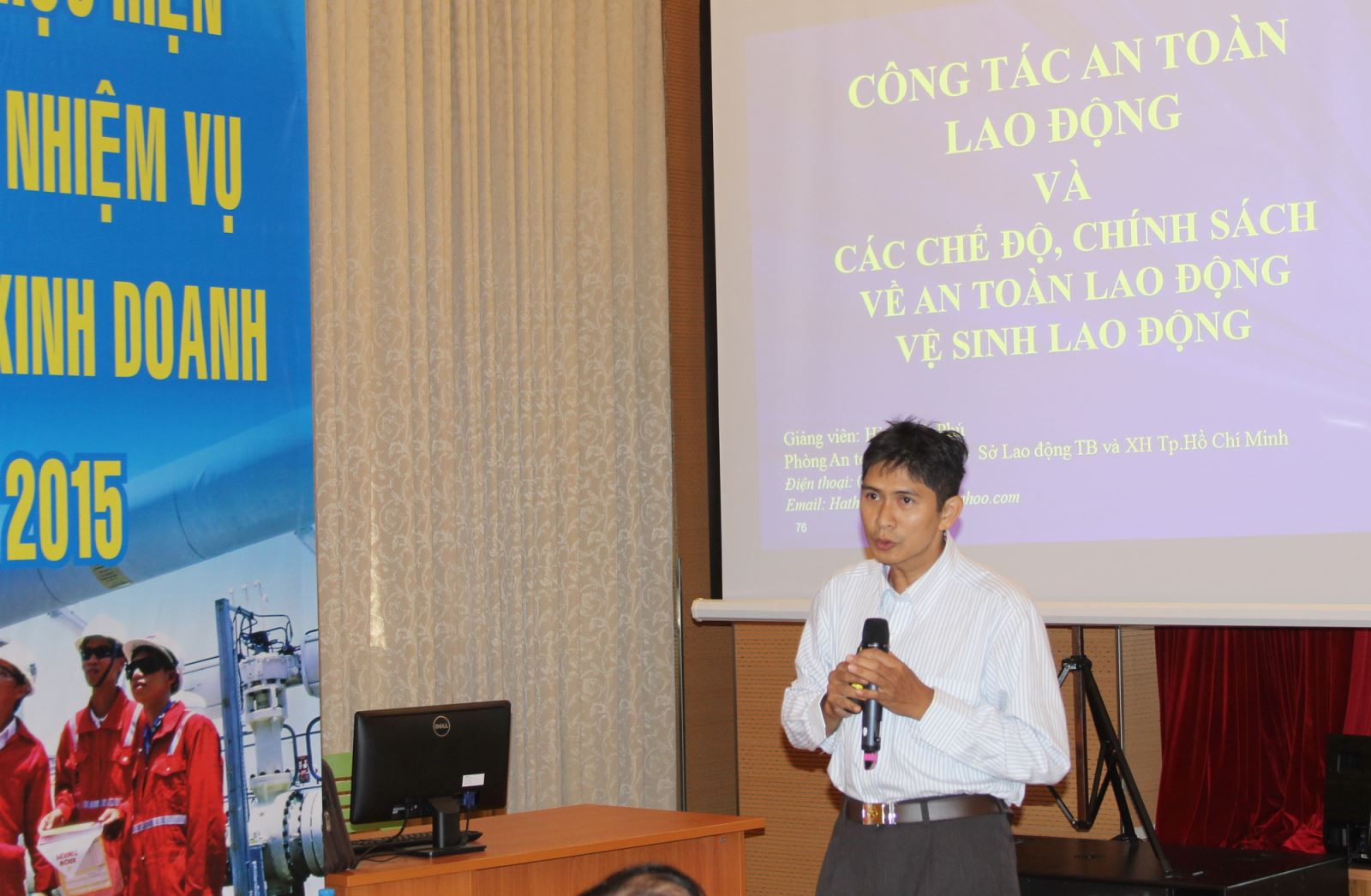Công đoàn PV Gas tổ chức hội nghị tổng kết công tác ATVSLĐ và hoạt động của mạng lưới ATVSV- Tập huấn kiến thức ATVSV cho mạng lưới an toàn vệ sinh viên Công đoàn PV Gas tổ chức hội nghị tổng kết công tác ATVSLĐ và hoạt động của mạng lưới ATVSV- Tập huấn kiến thức ATVSV cho mạng lưới an toàn vệ sinh viên