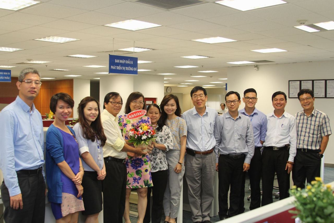PV GAS chào mừng ngày Phụ nữ Việt Nam 20/10/2015