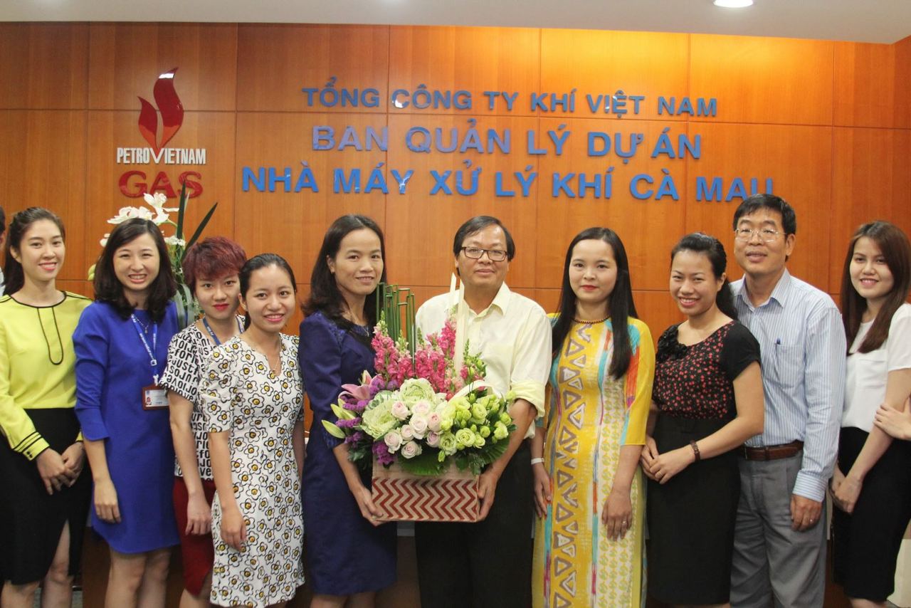 PV GAS chào mừng ngày Phụ nữ Việt Nam 20/10/2015