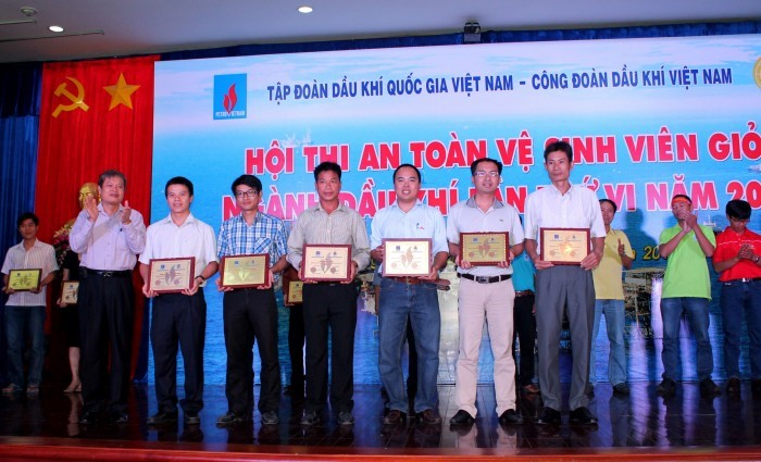 PV GAS tham gia Hội thi ATVSV Giỏi ngành Dầu khí lần VI-2015
