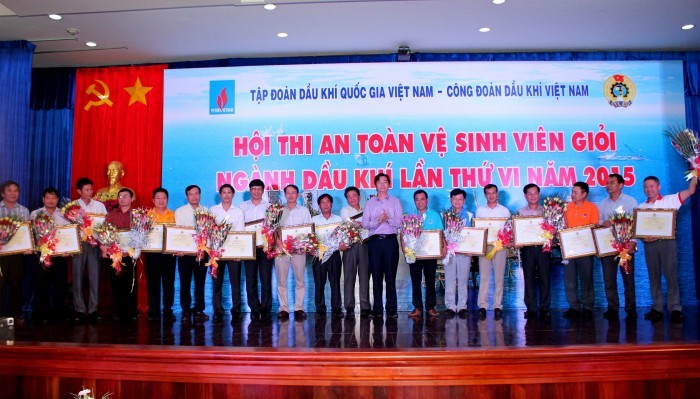 PV GAS tham gia Hội thi ATVSV Giỏi ngành Dầu khí lần VI-2015