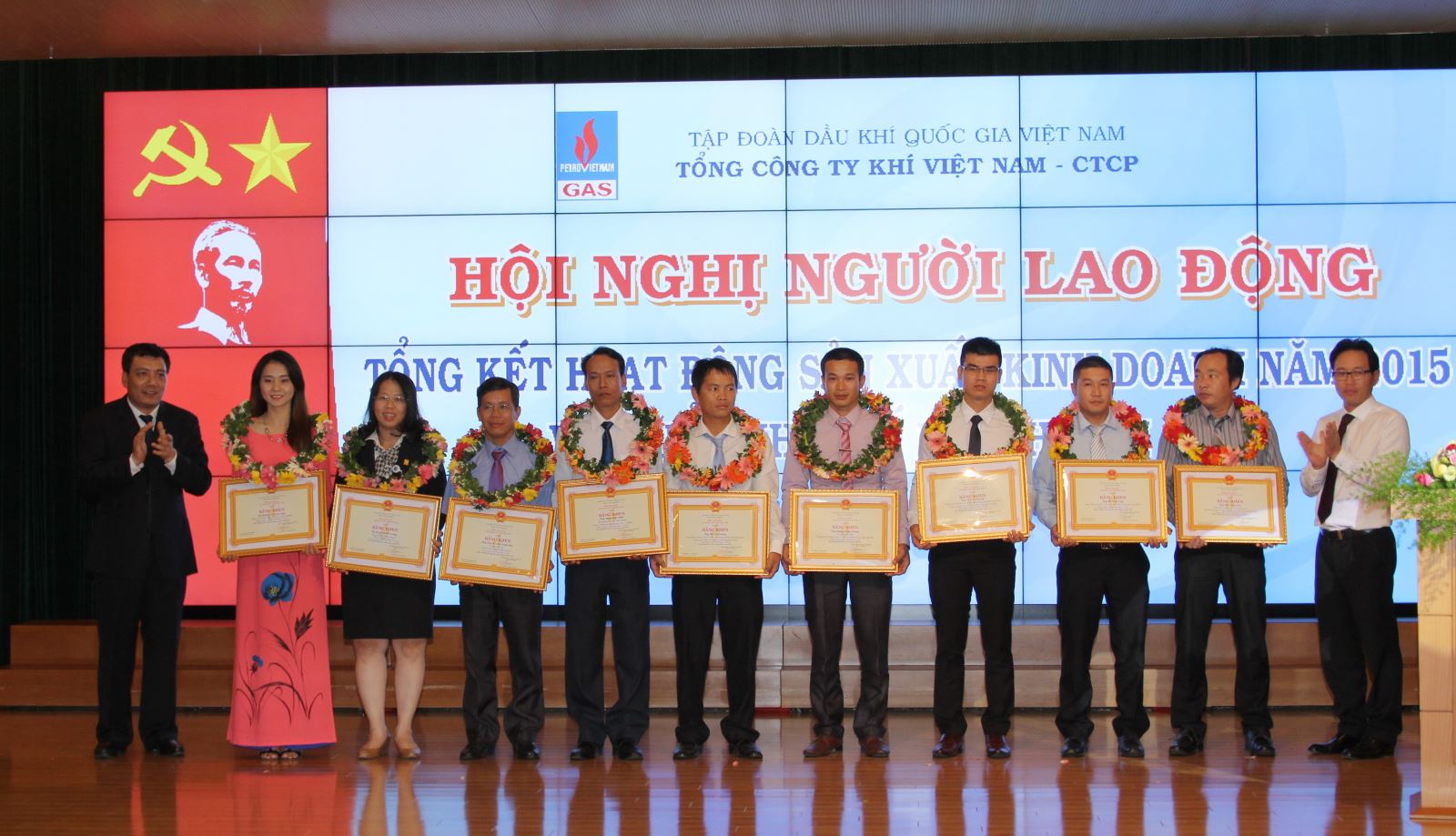 PV GAS tổ chức Hội nghị Người Lao động 2015