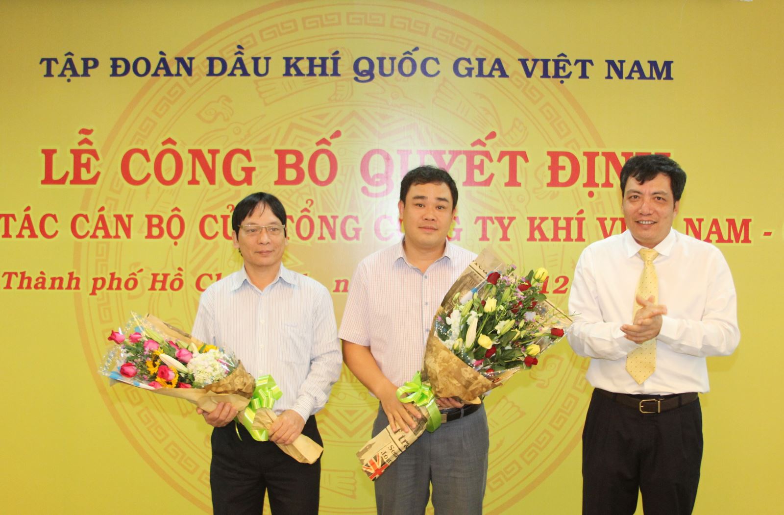 PVN công bố các quyết định về công tác cán bộ của PV GAS PVN công bố các quyết định về công tác cán bộ của PV GAS