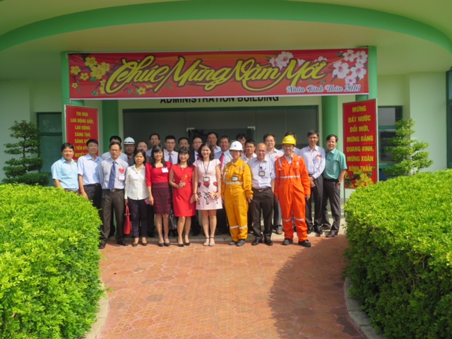 Đoàn lãnh đạo PVN và PV Gas đến thăm, làm việc và chúc Tết CNCNV tại các công trình khí Đoàn lãnh đạo PVN và PV Gas đến thăm, làm việc và chúc Tết CNCNV tại các công trình khí