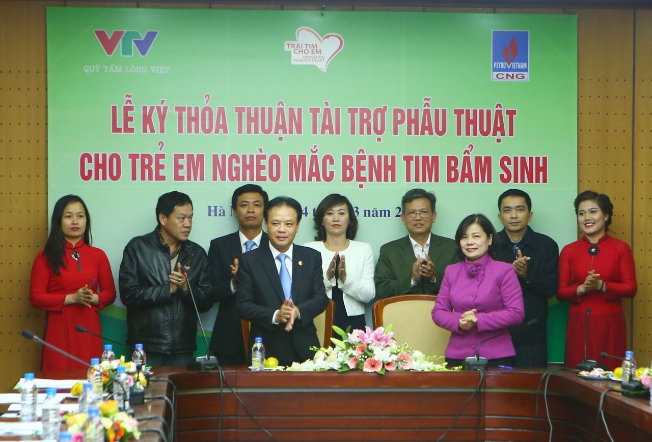 CNG Việt Nam tài trợ phẫu thuật tim cho trẻ em nghèo CNG Việt Nam tài trợ phẫu thuật tim cho trẻ em nghèo