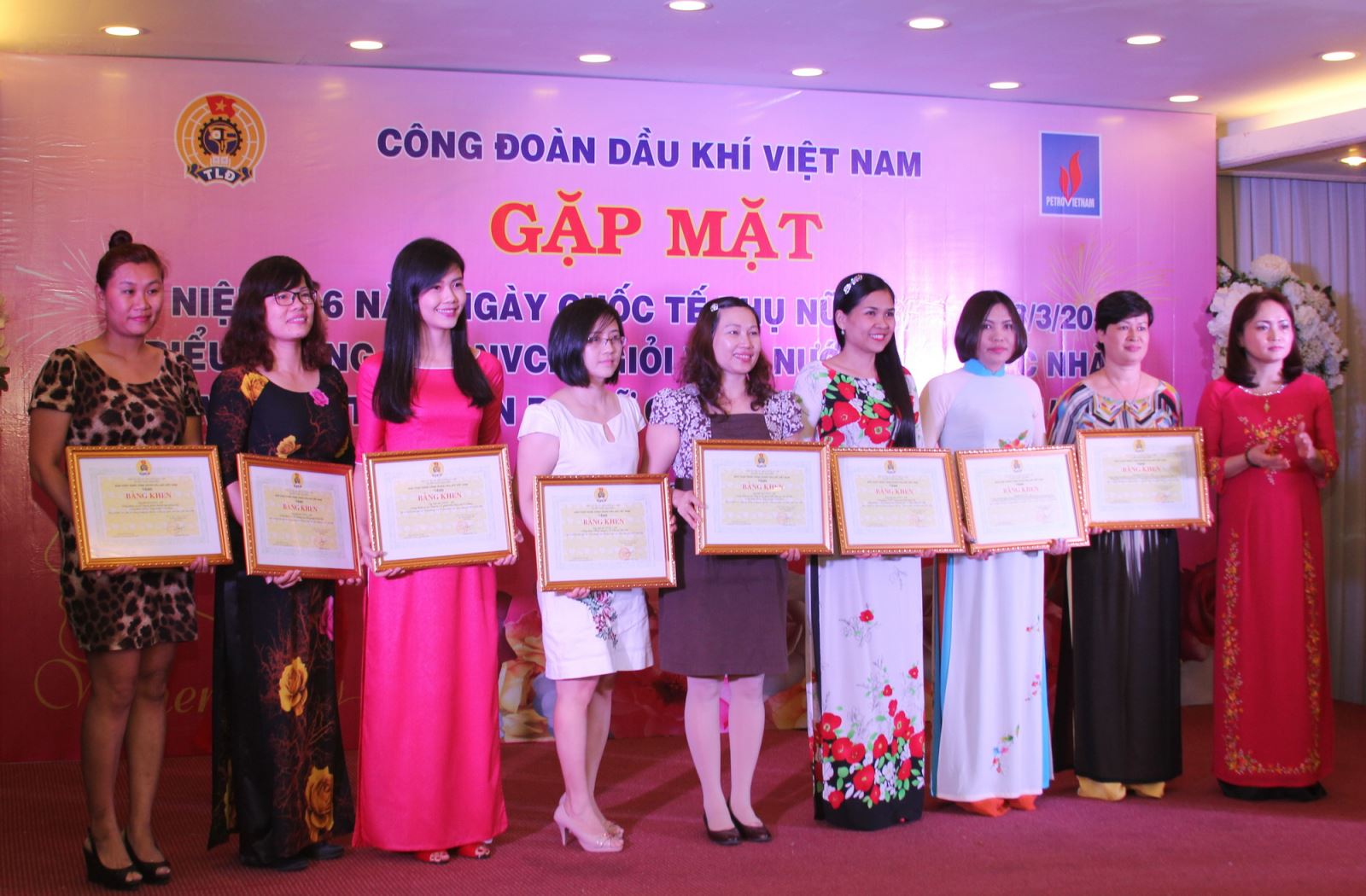 Công đoàn Dầu khí Việt Nam gặp gỡ cán bộ Nữ công khu vực phía Nam