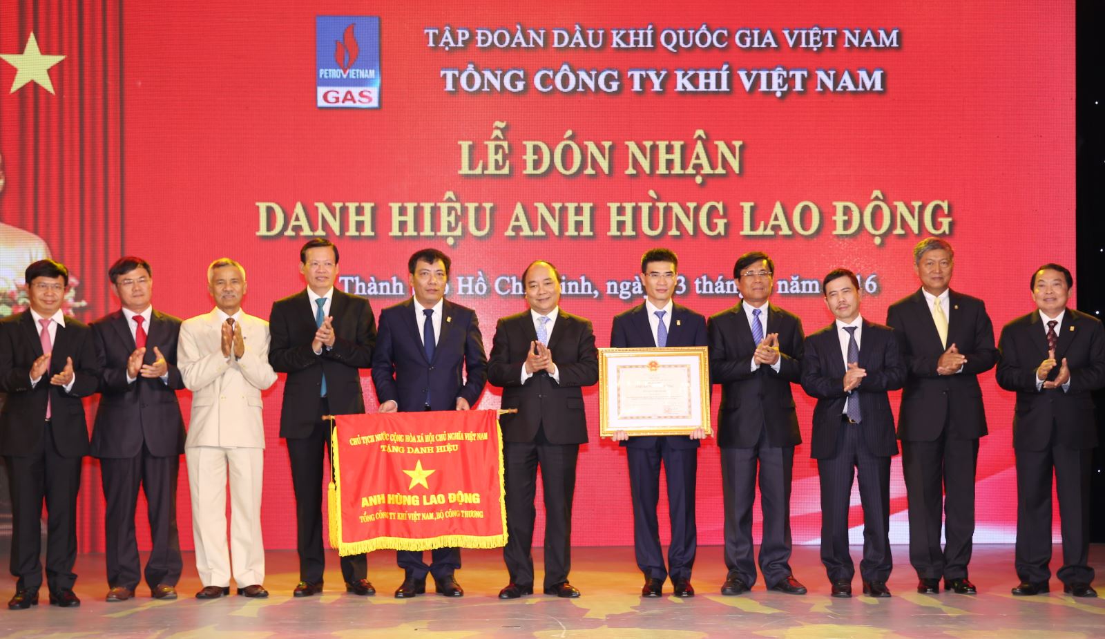 PV Gas đón nhận danh hiệu Anh Hùng Lao động PV Gas đón nhận danh hiệu Anh Hùng Lao động