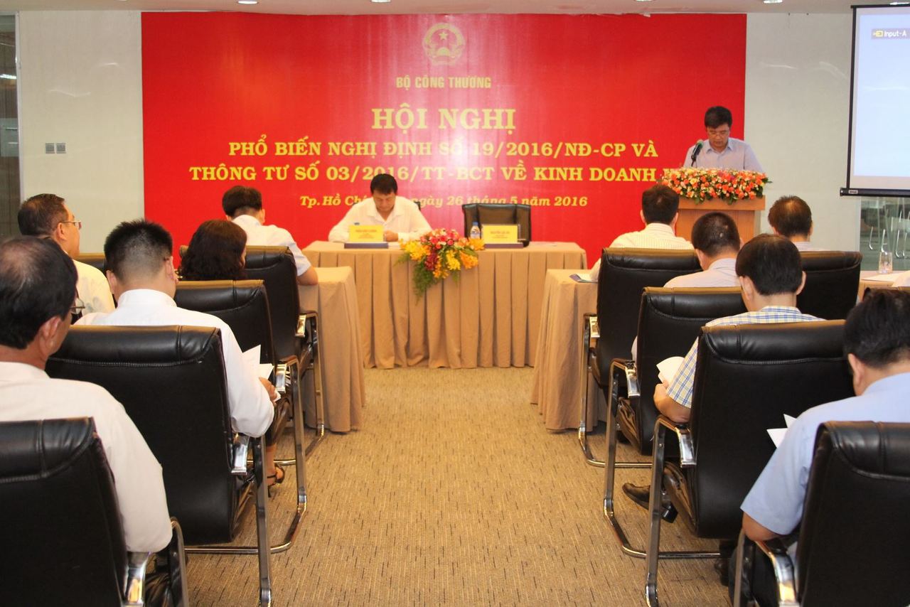 Hội nghị phồ biến Nghị định mới về kinh doanh khí dầu mỏ hóa lỏng