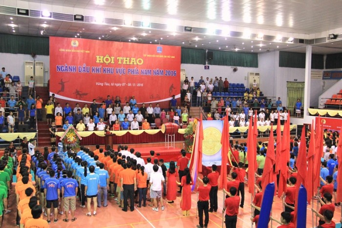PV GAS đạt thành tích cao tại Hội thao ngành Dầu khí năm 2016 khu vực phía Nam