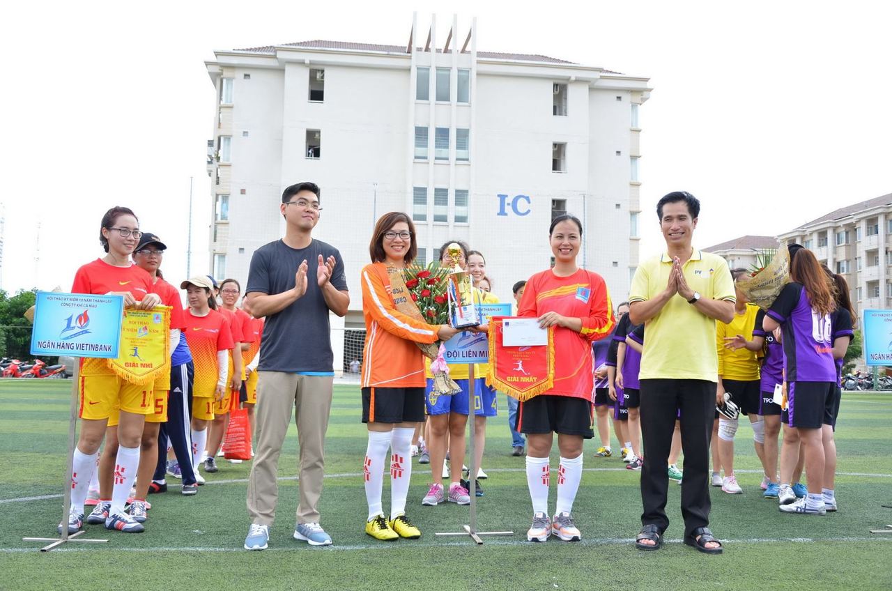 Hội thao chào mừng kỷ niệm ngày thành lập Công ty Khí Cà Mau Hội thao chào mừng kỷ niệm ngày thành lập Công ty Khí Cà Mau