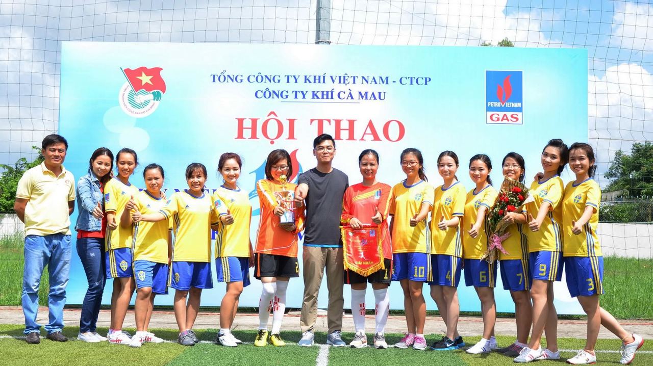 Hội thao chào mừng kỷ niệm ngày thành lập Công ty Khí Cà Mau Hội thao chào mừng kỷ niệm ngày thành lập Công ty Khí Cà Mau