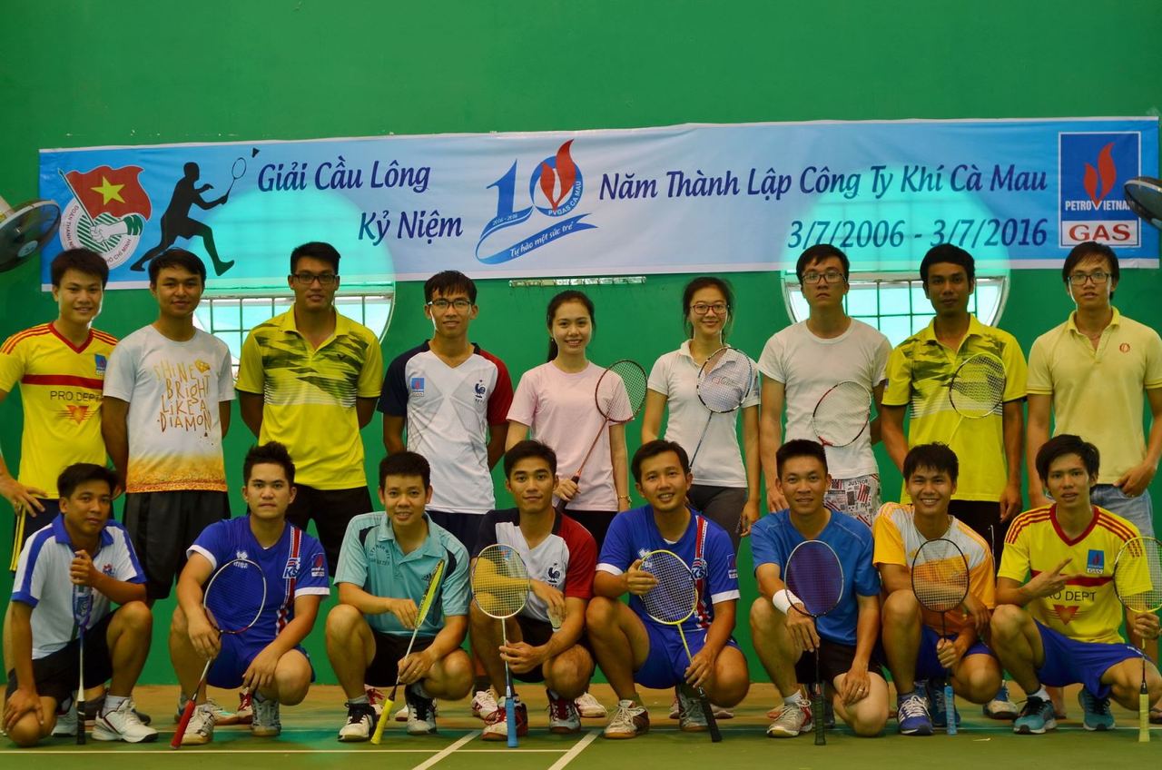 Hội thao chào mừng kỷ niệm ngày thành lập Công ty Khí Cà Mau Hội thao chào mừng kỷ niệm ngày thành lập Công ty Khí Cà Mau
